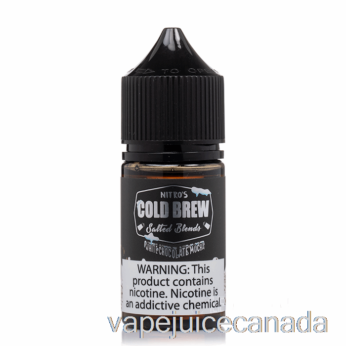 Vape Canada White Chocolate Mocha - Nitros Cold Brew Salts - 30mL 25mg